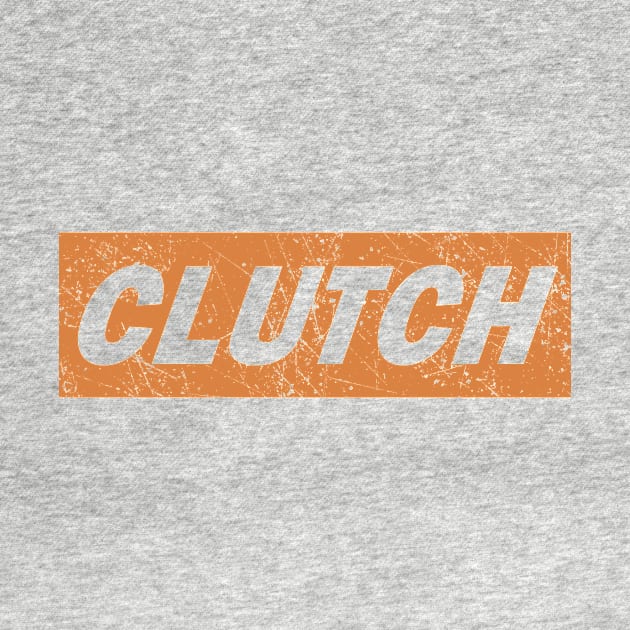 Clutch - distressed box logo by PaletteDesigns